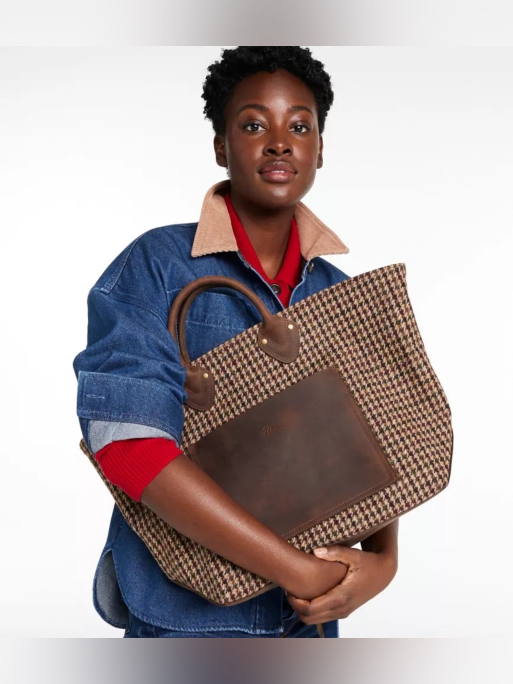 Signature Anniversary Tote, Harris Tweed - Picture 4 of 13